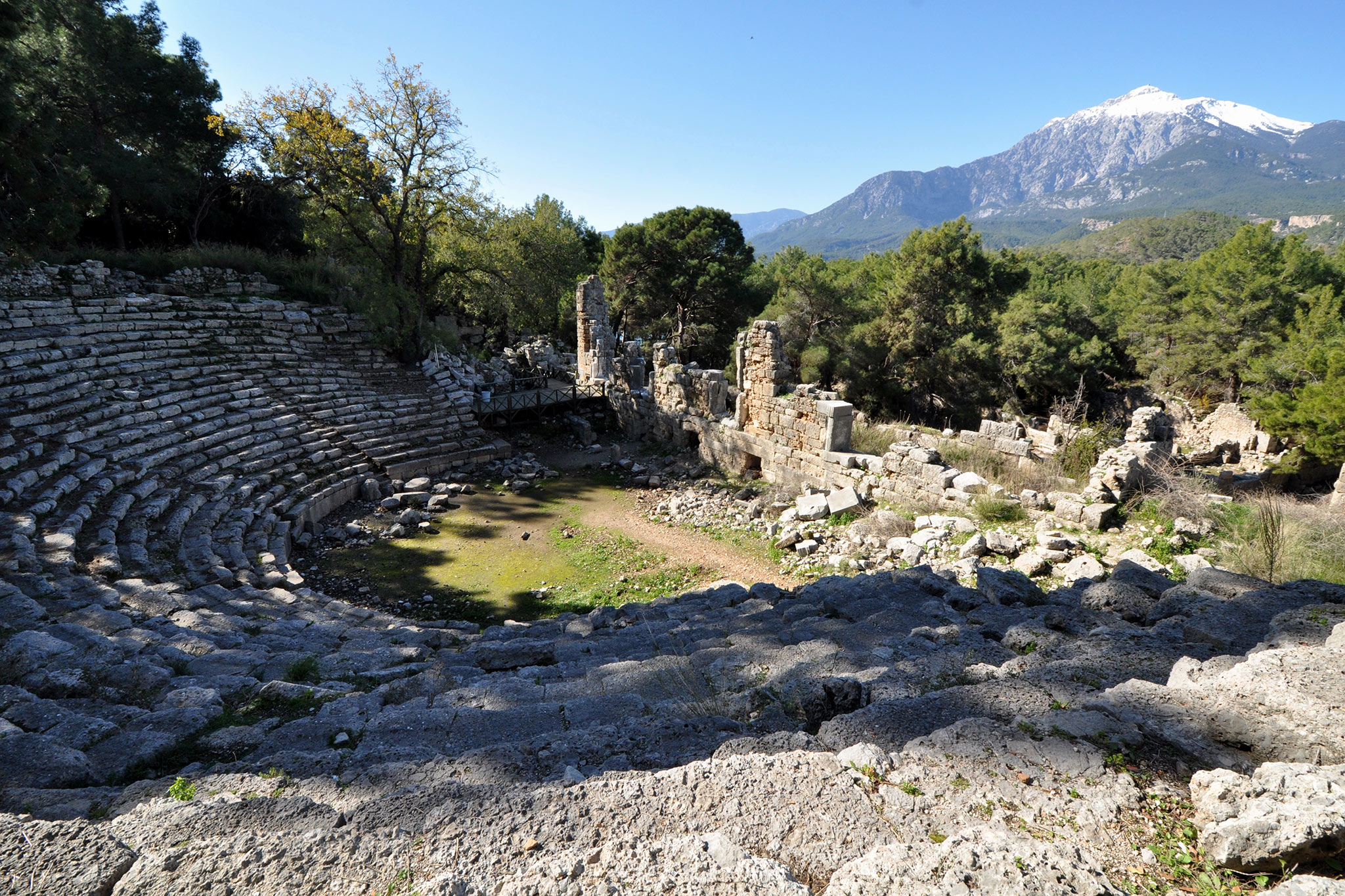 Phaselis ruins, Çamyuva